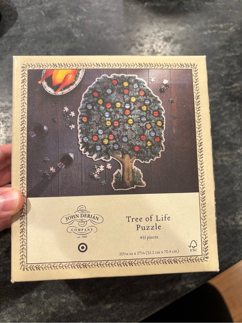 John Derian Tree of Life Puzzle - Multicolor